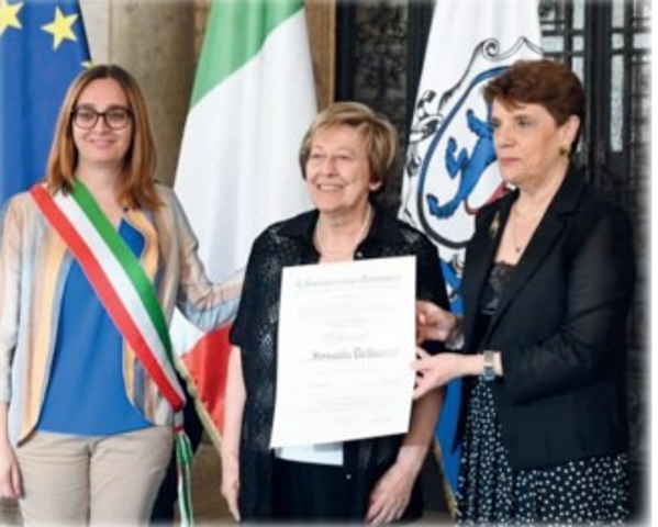 Giuliana Delbasso è la nuova Ufficiale della Repubblica di Calcinato
