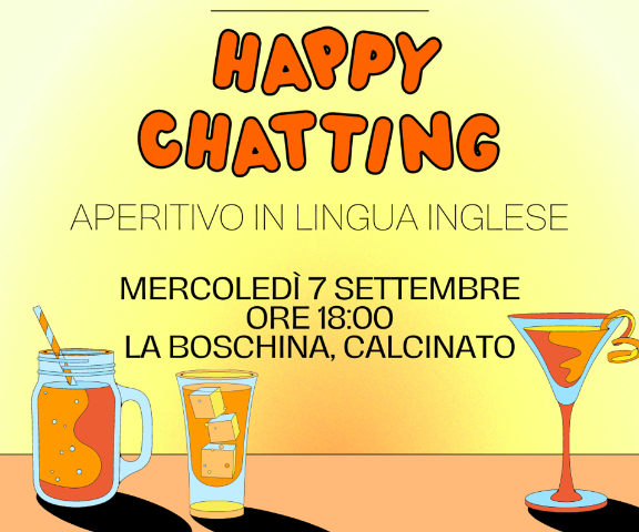 Happy Chatting, l'aperitivo in lingua inglese