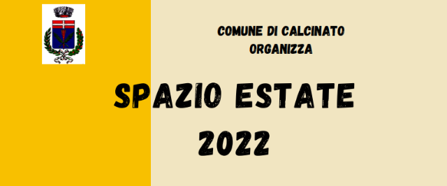 Riapertura iscrizioni Spazio Estate 2022